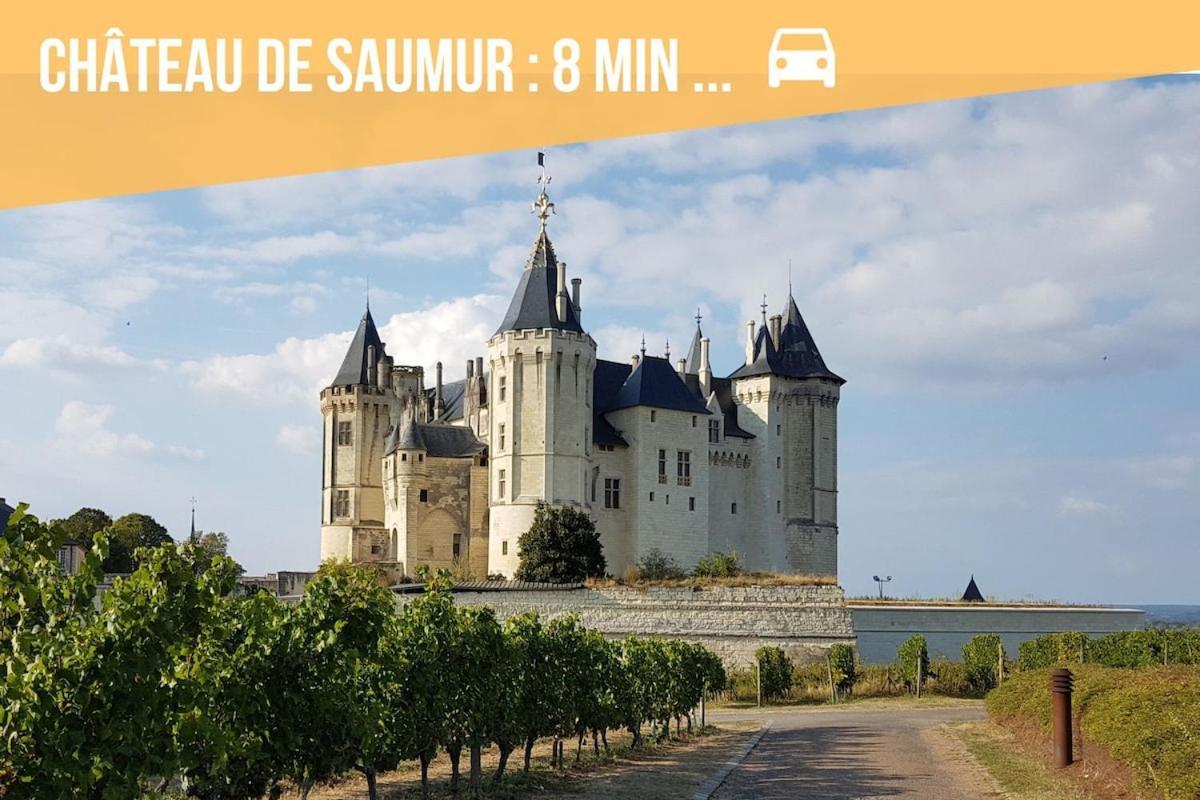 Gite Les Jardins De Terrefort Saumur Exterior foto